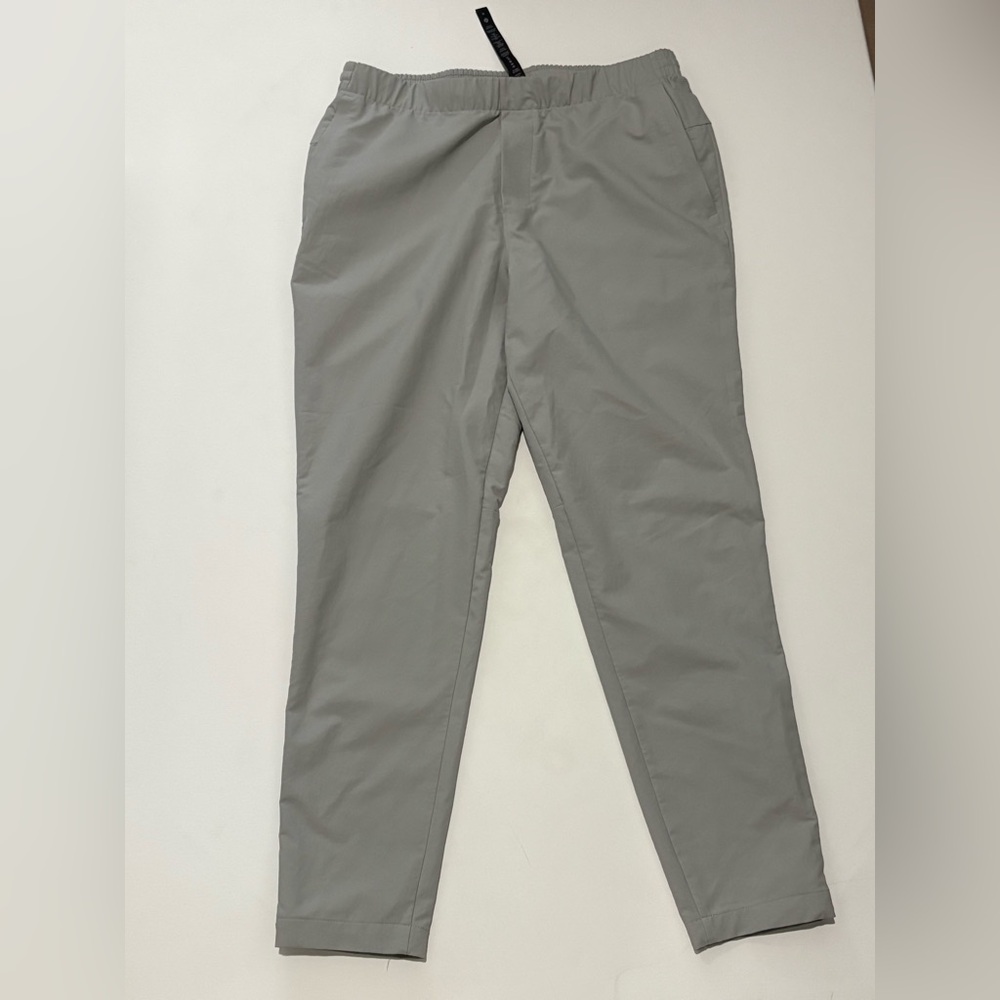 Lululemon Athletica ABC Slim fit Wool Blend Light Gray Pants